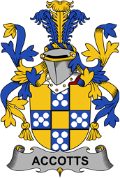 Irish Coat of Arms for Accotts