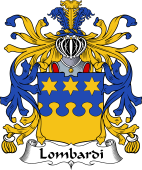 Italian Coat of Arms for Lombardi