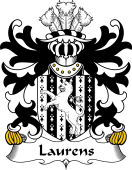 Welsh Coat of Arms for Laurens (AP WILLIAM AP DAFYDD)