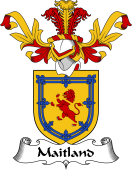 Coat of Arms from Scotland for Maitland