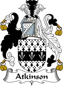 English Coat of Arms for the family Atkinson