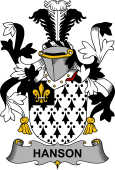 Irish Coat of Arms for Hanson or O'Hanson