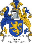 English Coat of Arms for the family Ivan