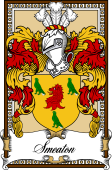 Scottish Coat of Arms Bookplate for Smeaton