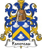 Coat of Arms from France for Favereau