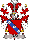 Norwegian Coat of Arms for Krog