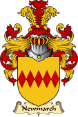 Welsh Family Coat of Arms (v.23) for Newmarch (Conqueror of Brycheiniog 11th century)