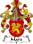 German Wappen Coat of Arms for Marx