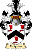 English Coat of Arms (v.23) for the family Pedigrew