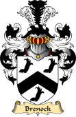 Irish Family Coat of Arms (v.23) for Brenock