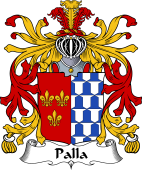 Italian Coat of Arms for Palla