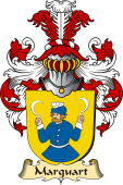 v.23 Coat of Family Arms from Germany for Marquart