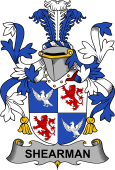 Irish Coat of Arms for Shearman