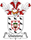 Coat of Arms from Scotland for Gladstone