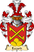 v.23 Coat of Family Arms from Germany for Eccard