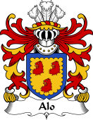 Welsh Coat of Arms for Alo (ab Ithel, King of Gwent)