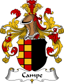 German Wappen Coat of Arms for Campe