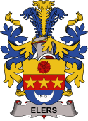 Coat of arms used by the Danish family Elers