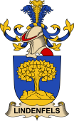 Republic of Austria Coat of Arms for Lindenfels