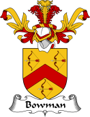 Coat of Arms from Scotland for Bowman