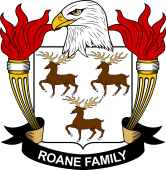 Coat of arms used by the Roane family in the United States of America