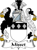 Irish Coat of Arms for Misset