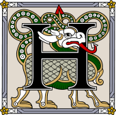 Heraldic Alphabet H