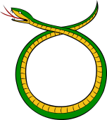 Serpent Embowed Head Debruised