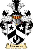 Scottish Family Coat of Arms (v.23) for Alexander