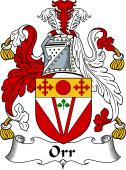 Irish Coat of Arms for Orr