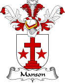 Coat of Arms from Scotland for Manson