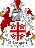 Irish Coat of Arms for O'Langan