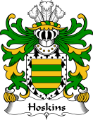 Welsh Coat of Arms for Hoskins (of Monmouthshire)