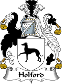 English Coat of Arms for the family Holford