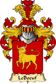 French Family Coat of Arms (v.23) for Boeuf (le)