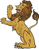 Lion Sejant Erect