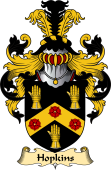 Irish Family Coat of Arms (v.23) for Hopkins