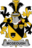 Irish Coat of Arms for McGeough or McGough