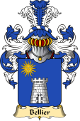 French Family Coat of Arms (v.23) for Bellier