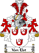 Dutch Coat of Arms for Van Elst