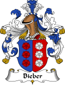 German Wappen Coat of Arms for Bieber