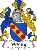 English Coat of Arms for the family Whitty