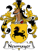 German Wappen Coat of Arms for Neumayer