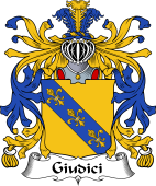 Italian Coat of Arms for Giudici