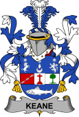 Irish Coat of Arms for Keane or O'Cahan