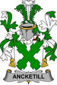 Irish Coat of Arms for Ancketill