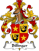 German Wappen Coat of Arms for Billinger