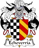 Spanish Coat of Arms for Echevarría or Echebarría