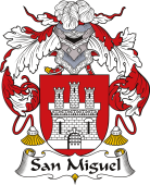 Spanish Coat of Arms for San Miguel