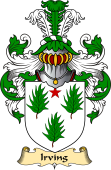 Scottish Family Coat of Arms (v.23) for Irving